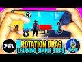 Raistar rotation drag trick learning simple steps  rotation drag handcam  rotation drag kaise mare