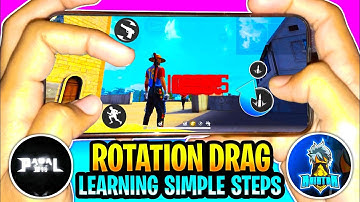 Raistar Rotation Drag Trick Learning Simple Steps | rotation drag handcam | rotation drag kaise mare