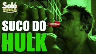 SUCO VERDE DETOX COUVE E LIMÃO - Comédia - Suco - Detox - Verde - Hulk