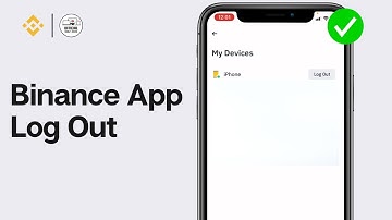 Binance Logout 2024 | Binance App Log Out Help | Binance Account Sign Out Tutorial