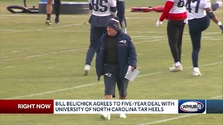 Bill Belichick agrees to five-year deal with University of North Carolina Tar Heels