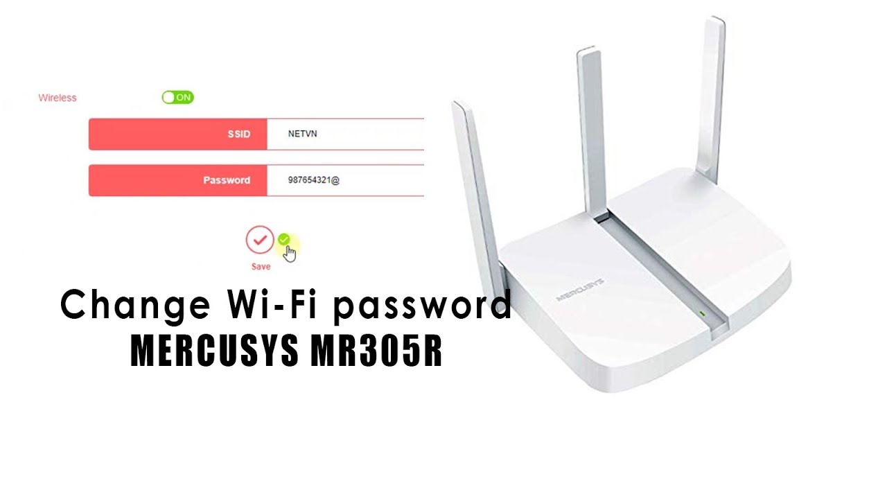 Mercusys How To Change Wifi Password Netvn Youtube