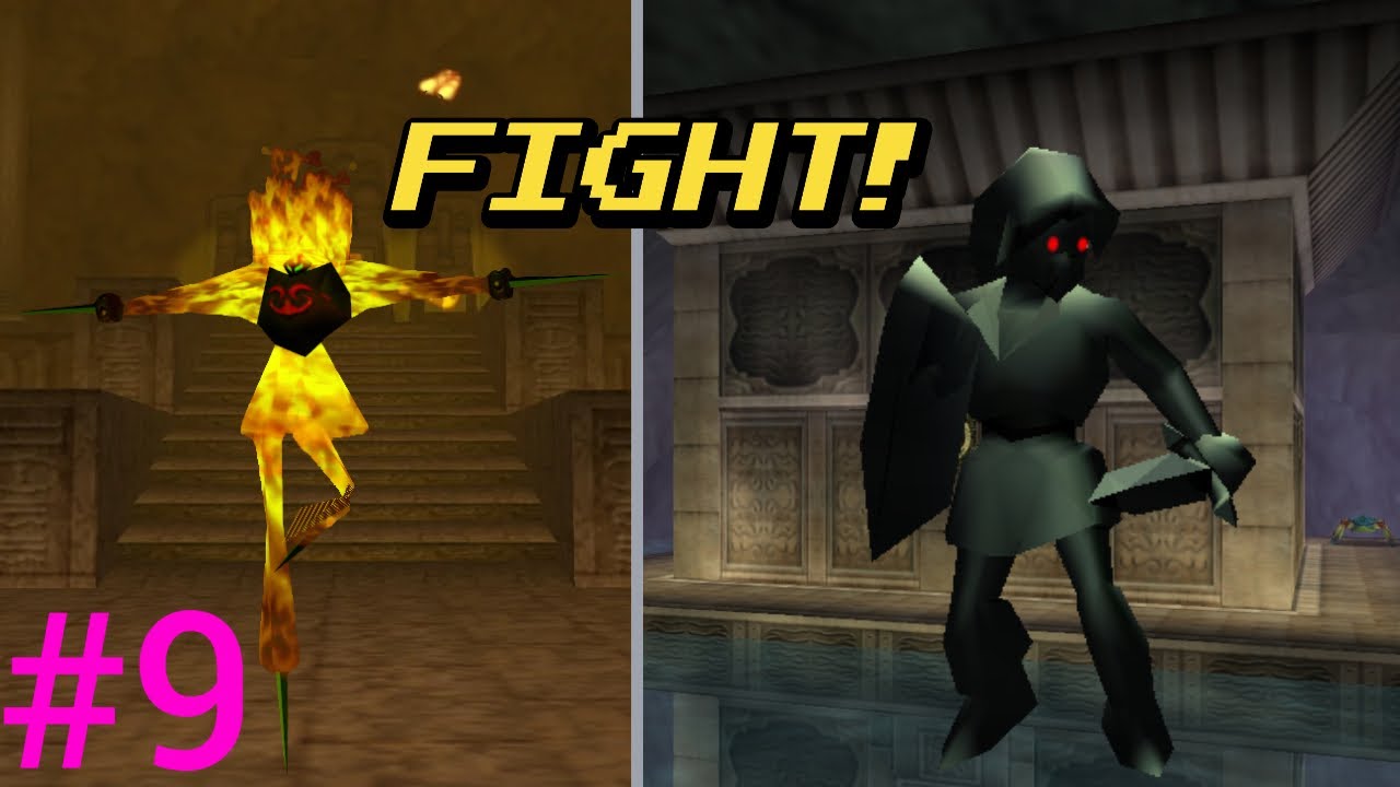 Fire and Water Temple mini bosses OOT Randomizer EP 9 YouTube