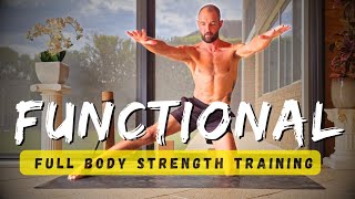 20 Minute Full Body Functional Strength Training Flow (No Equipment)