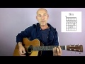 U2 - With or without you - Guitar lesson by Joe Murphy