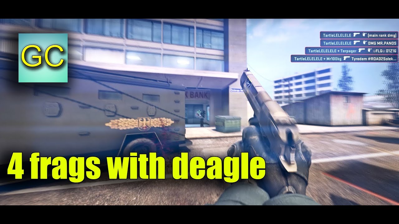 CS:GO - 4 frags with deagle