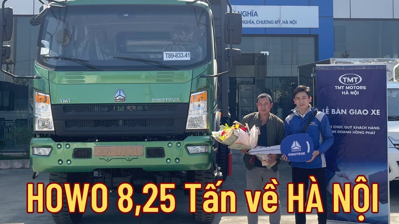 HOWO SINOTRUK 8,25 Tấn - Lô Xe Mới Nhất về HÀ NỘI | Báo Giá Chi Tiết 0383.368.978