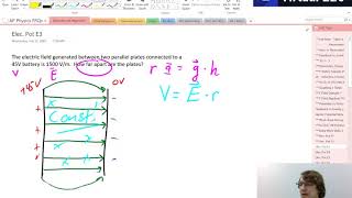 AP Physics 2 Vid15 - Electric Potential Example3
