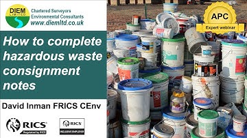 How to complete hazardous waste consignment notes