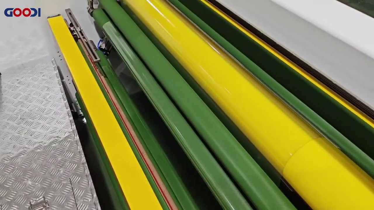 GD800 model fully automatic tape rewinder log roll rewinding machine with higher production