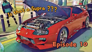 Live 10, две Toyota Supra, и BMW M3.