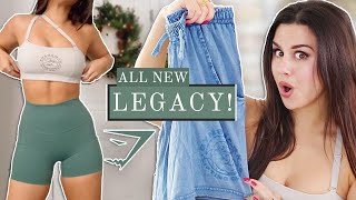 THIS IS THE NEW GYMSHARK LEGACY?!?… UNRELEASED GYMSHARK LEGACY TRY ON HAUL  REVIEW! #gymshark 