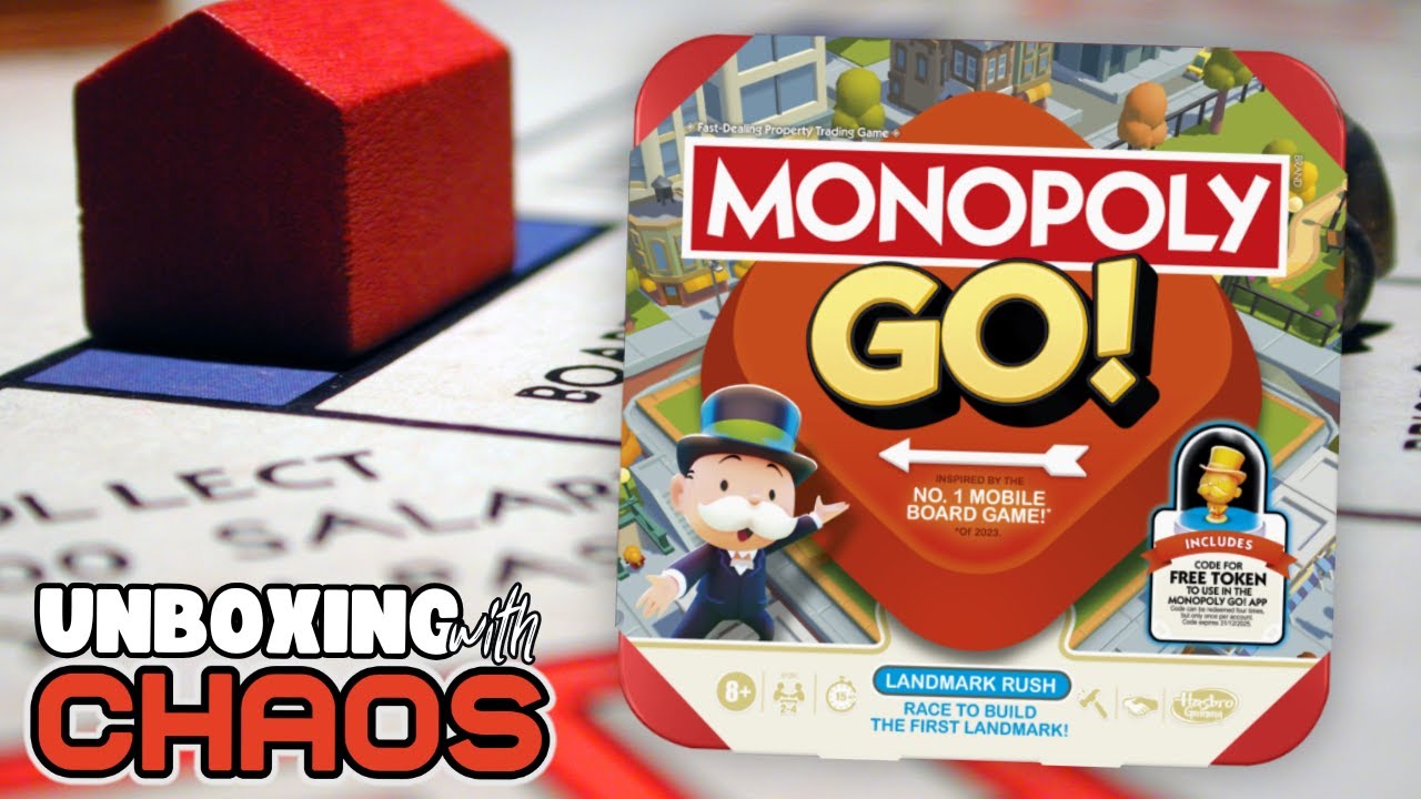 Monopoly GO! Board Game | UNBOXING