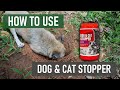 How to Use Dog &amp; Cat Stopper [Humane Animal Control]
