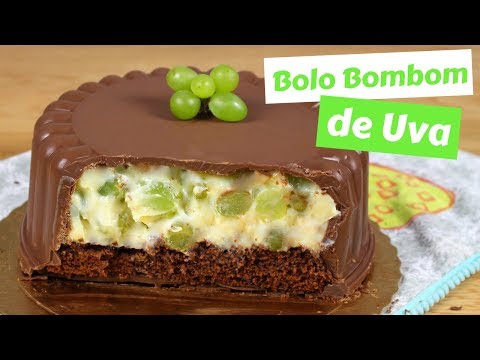 Vídeo: Bolo De Chocolate Com Uvas