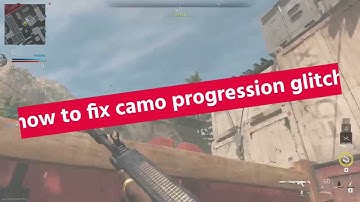 mw2 how to fix camo progression bug