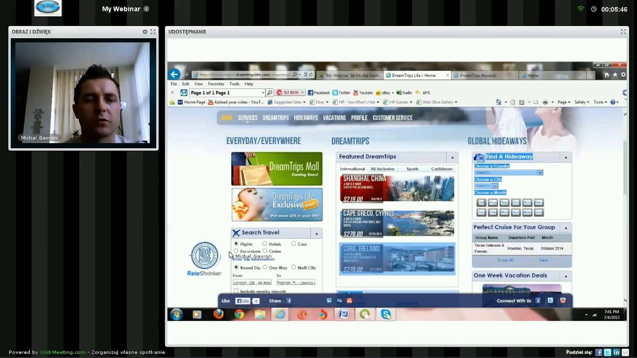 WorldVentures DreamTripsLife po polsku - Michal Gawron