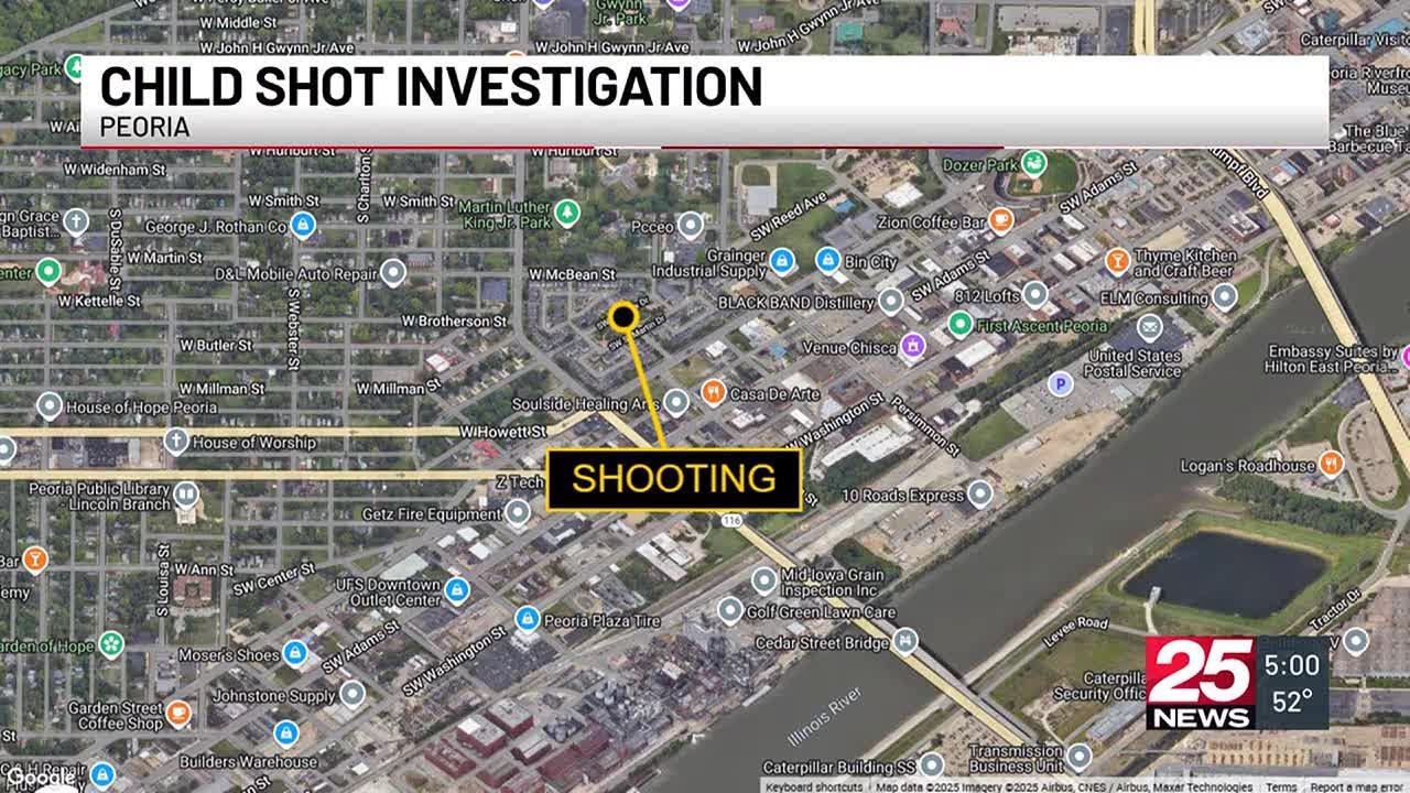 Man injured in weekend Peoria shooting - YouTube