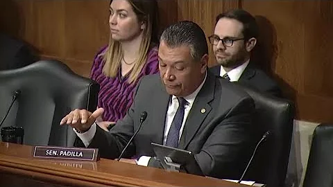 Sen. Alex Padilla | Padilla Questions Witnesses on Clean Emissions Standards | EPW | 4.18.23