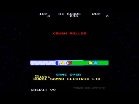 Crush Roller 1981 Cural Samno Mame Retro Arcade Games