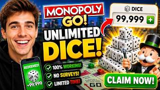 How To Get Unlimited FREE Dice In Monopoly Go! - Free Dice Rolls And Cash  screenshot 5