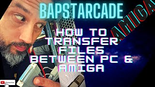 How to transfer files between pc and amiga #amiga #pctoamiga #amigafiletransfer #serialcable Guide