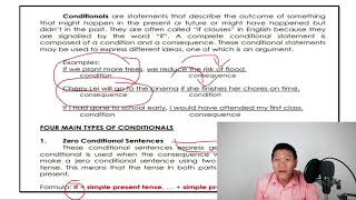 USING CONDITIONALS (MELC1): English 9 Module 1 Quarter 1