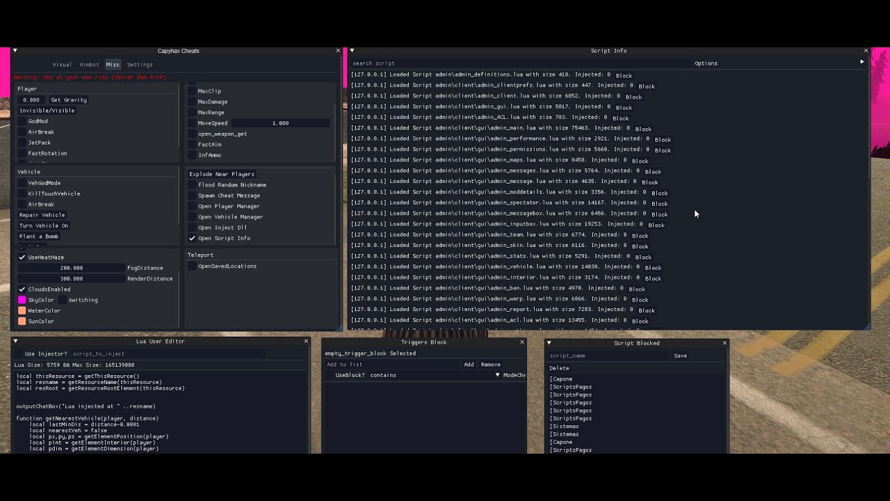 ✅  MOD MENU MTA GRATIS ATUALIZADO, PEGANDO EM QUALQUER SERVIDOR!