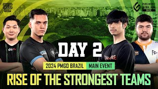 [EN] 2024 PMGO Brazil Main Event | Day 2 | PUBG MOBILE Global Open Brazil