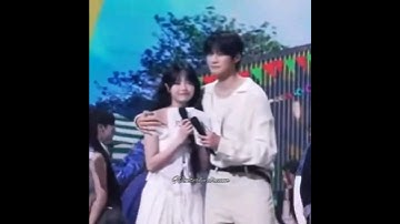 Eunchae tried not to cry on her last day as music bank MC #eunchae #musicbank #mc #shorts