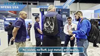 IMTS 2026 Day 2 | SENFENG Booth 237400 Is Buzzing!