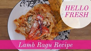 5 Days of Hello Fresh Recipes - Day 3 - Lamb Regu Recipe