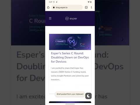 Android 13 clipboard auto clear demo