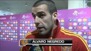 Spain's Negredo supports 'walk-offs' for racist abuse