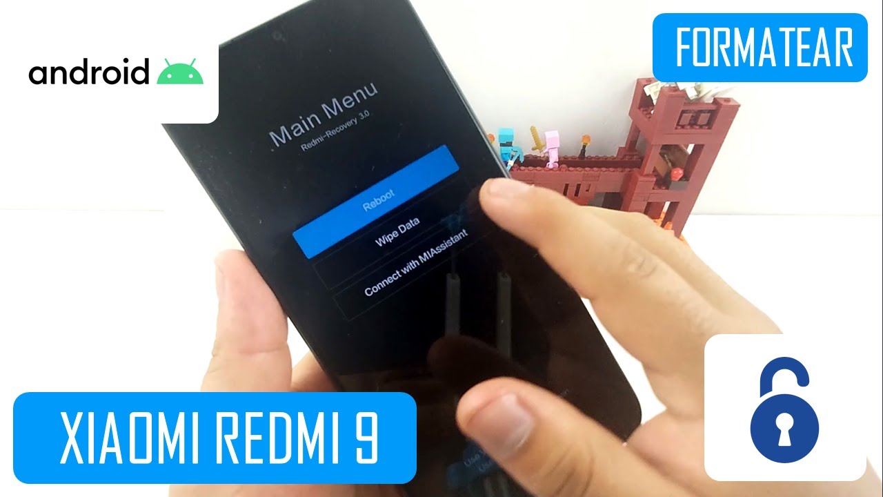 Redmi 9 перезагрузка. Как форматировать ксяоми.