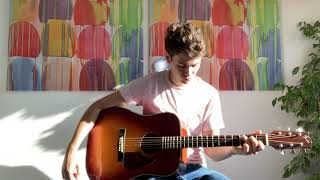 1985 Fender F-220 Sb Vintage Akustik Gitarre Sunburst Top