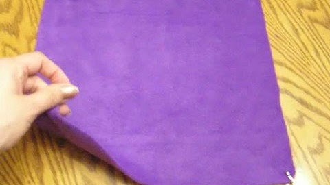 Making a Ferret / Rat Fleece Hammock