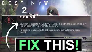 How To Fix Error Code Currant In Destiny 2