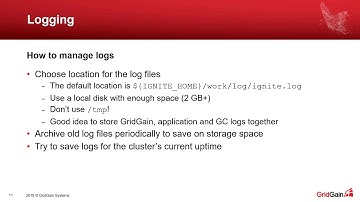 Troubleshooting Apache® Ignite™