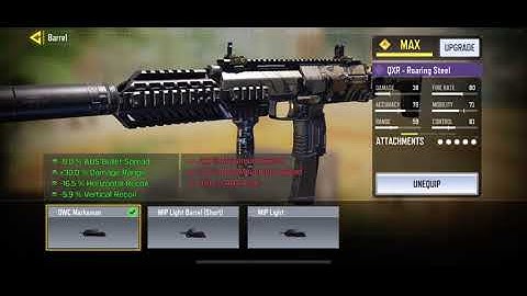 Best QXR Attachments in CODM!￼