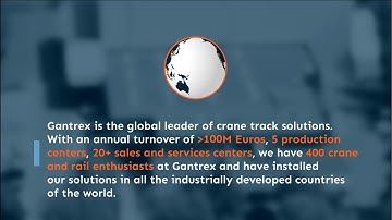 Gantrex - Your Worldwide Market Leader In Crane And Specialty Rail Tracks - Corporate Video - 2023