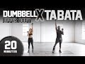 20 Minute Upper Body Dumbbell Tabata Workout [ADVANCED HIIT]