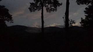 Sunset over Mt. Mitchell