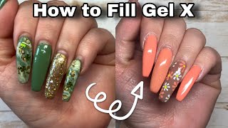 How to Fill Gel X Nails