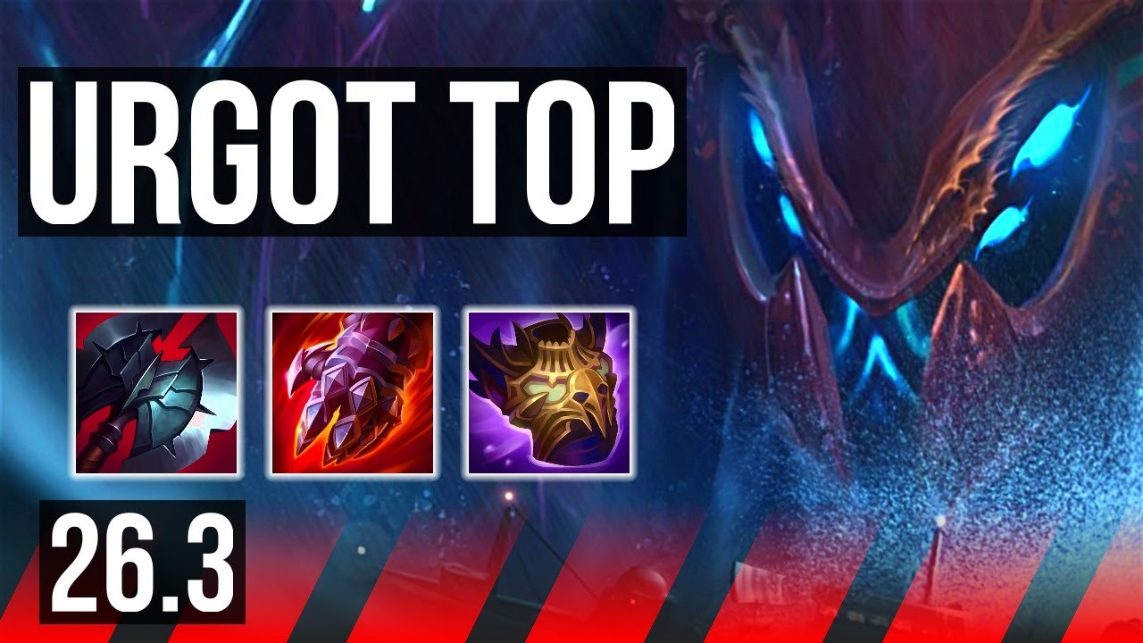 URGOT vs VOLIBEAR (TOP) | 48K damage | KR Diamond | 26.3