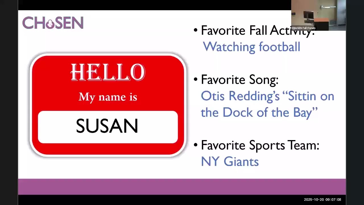 Welcome – October 2025 Forum