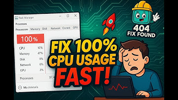 High CPU Usage in Windows? This Task Manager Setting FIXES It!