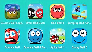 Bounce Ball Legend, Brain Ball Bash, Red Ball 4, Jumping Ball Adventure and More Red Ball Games screenshot 4