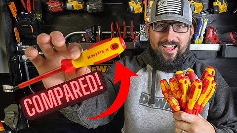 A Professionals Take On Knipex, Milwaukee, Wera, Wiha or Klein Screwdrivers Which is better?