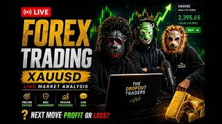 LIVE Forex Trading | London & New York Session Analysis | XAUUSD, EURUSD & GBPUSD